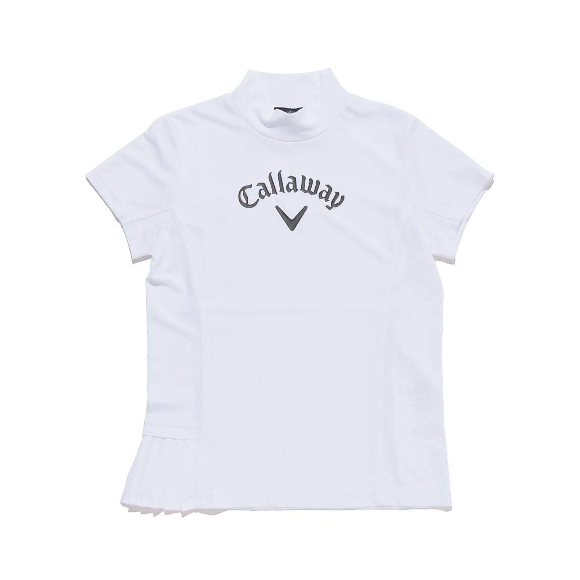 半袖モックネックシャツ