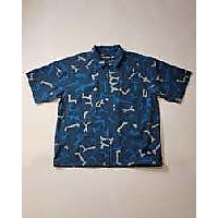 PRINT SLANT S/S SHIRT