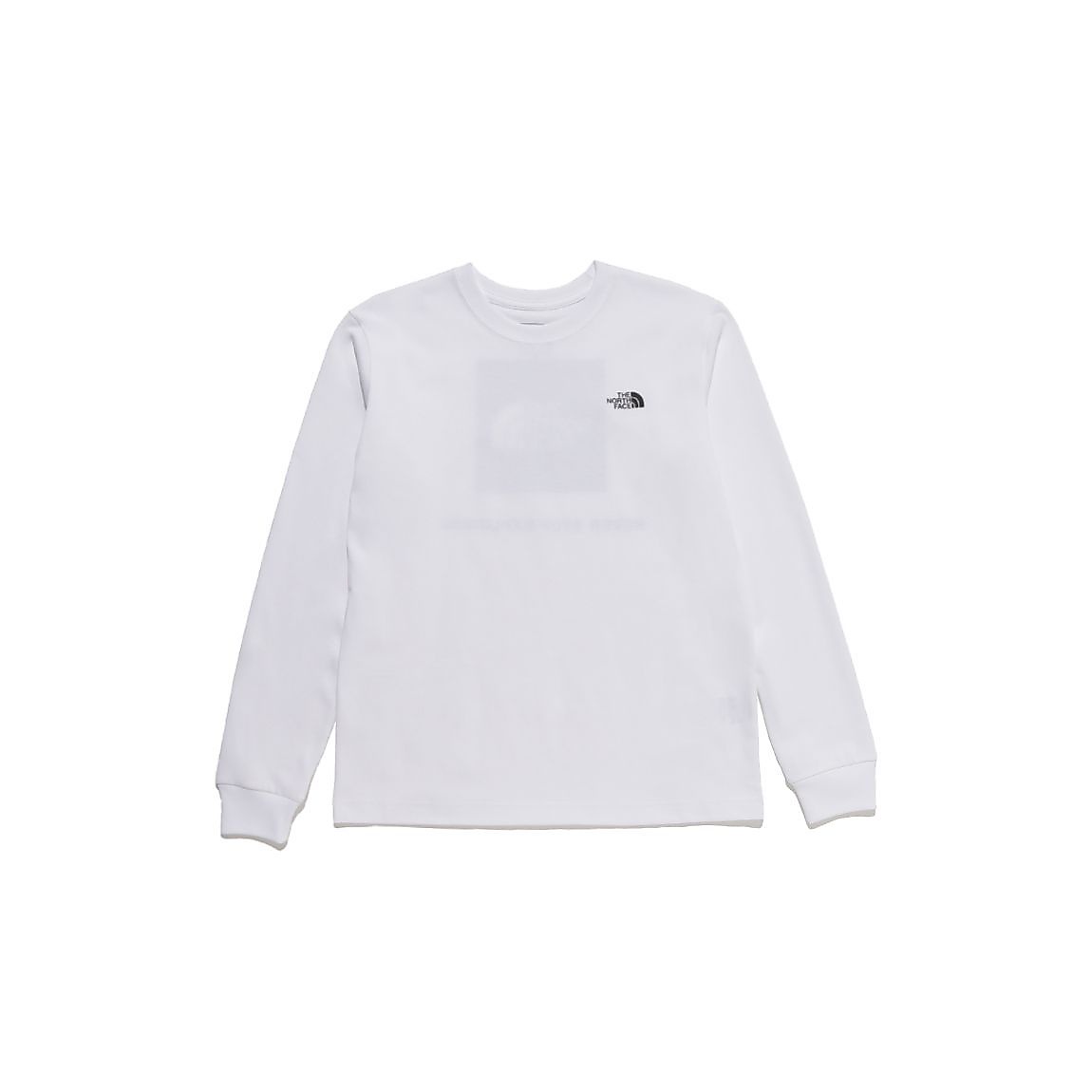 L/S Back Square Logo Tee (ロングスリーブバックスクエアロゴティー)