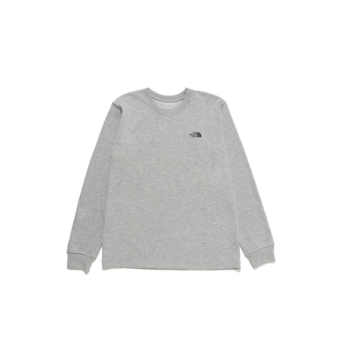 L/S Back Square Logo Tee (ロングスリーブバックスクエアロゴティー)