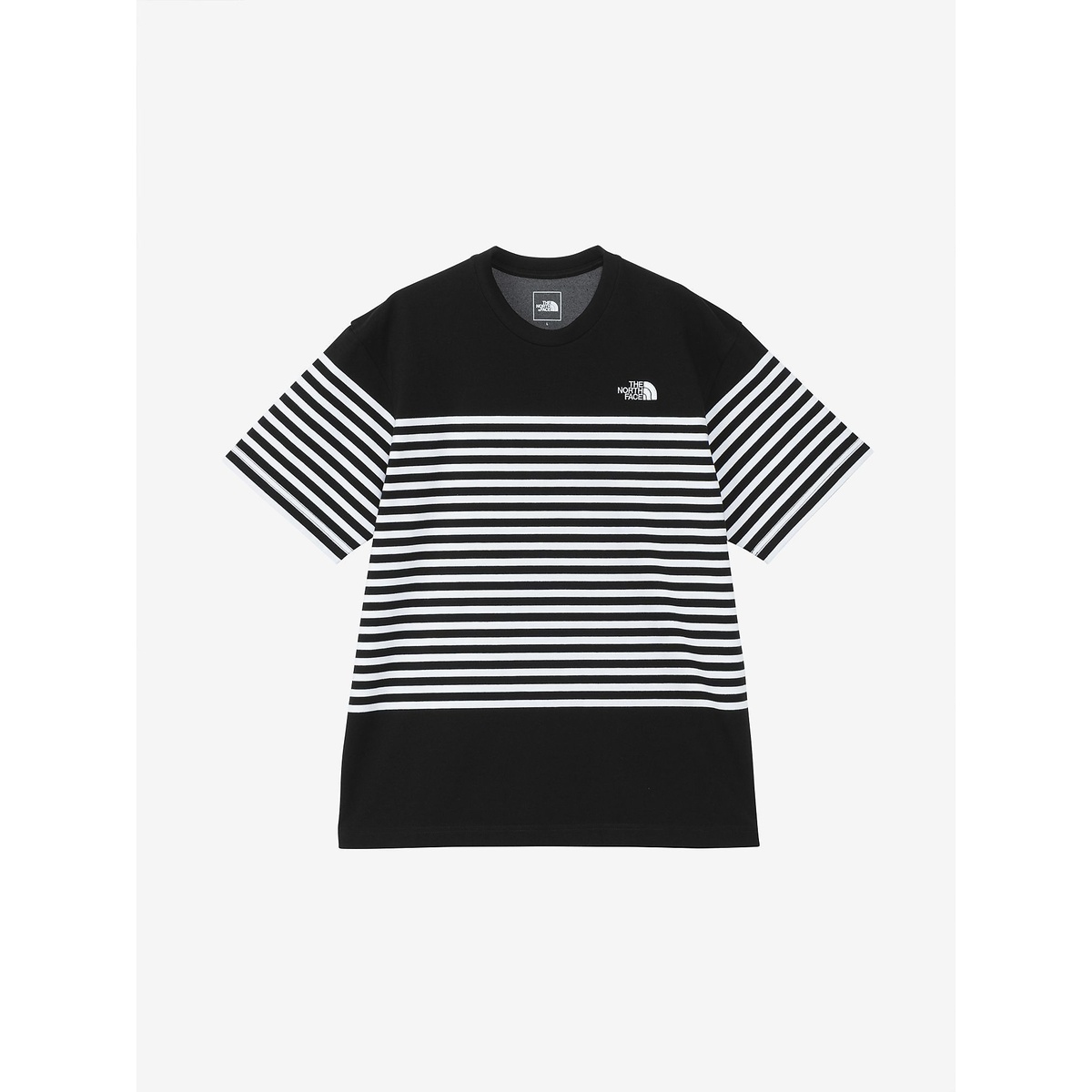 S/S Panel Border Tee (ショートスリーブパネルボーダーティー)