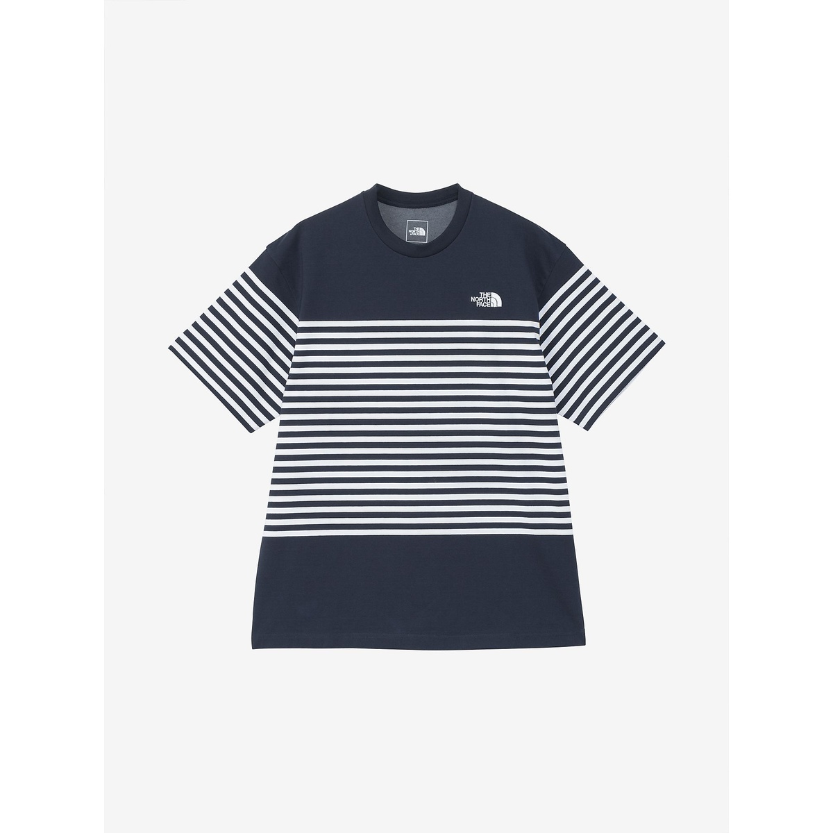 S/S Panel Border Tee (ショートスリーブパネルボーダーティー)