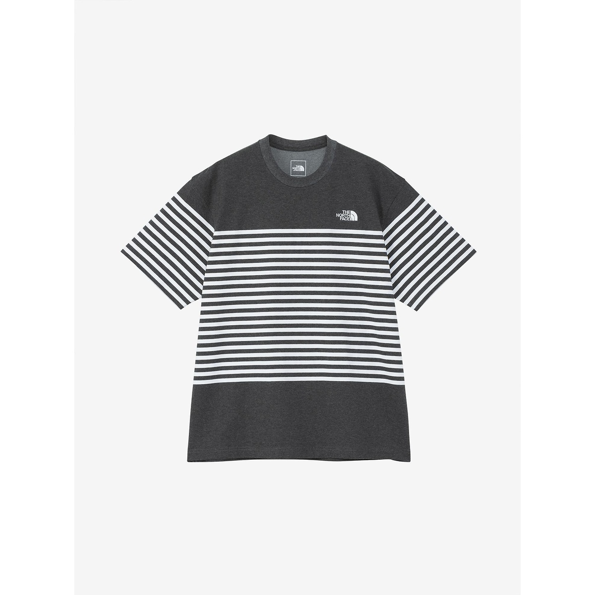 S/S Panel Border Tee (ショートスリーブパネルボーダーティー)