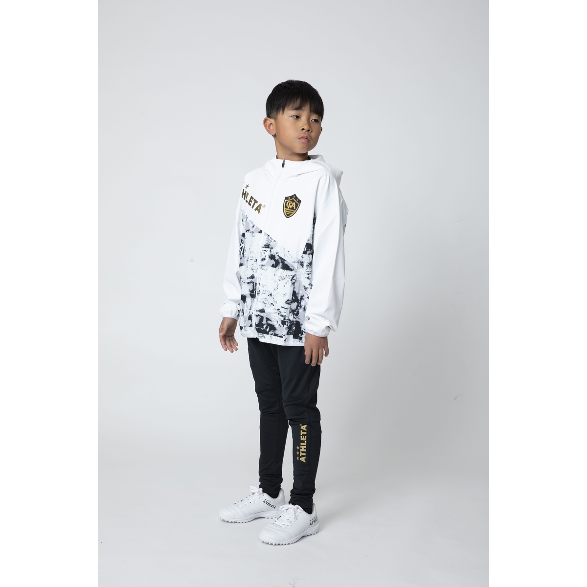 FCA Jrストレッチウィンドジャケット