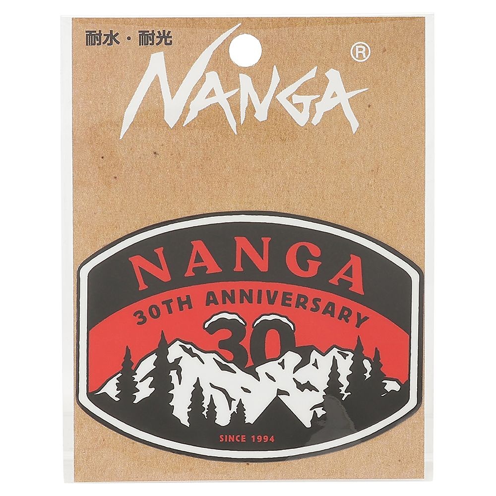 NANGA 30TH ANNIVERSARY STICKER