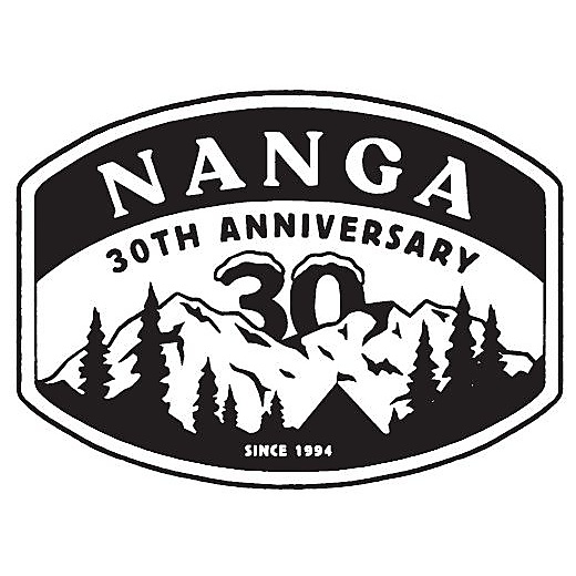 NANGA 30TH ANNIVERSARY STICKER
