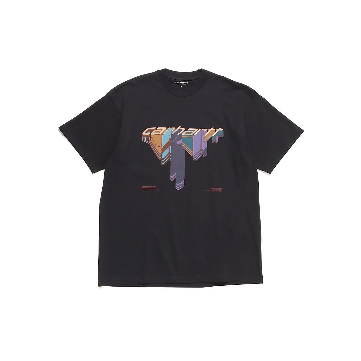 S/S DIAGRAM SCRIPT T-SHIRT