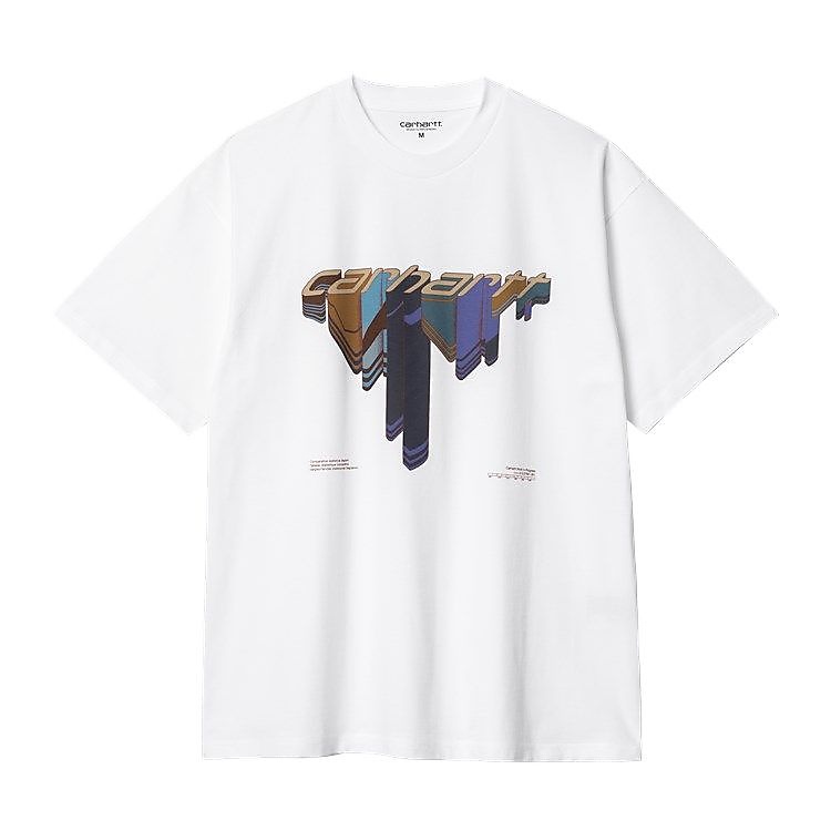 S/S DIAGRAM SCRIPT T-SHIRT
