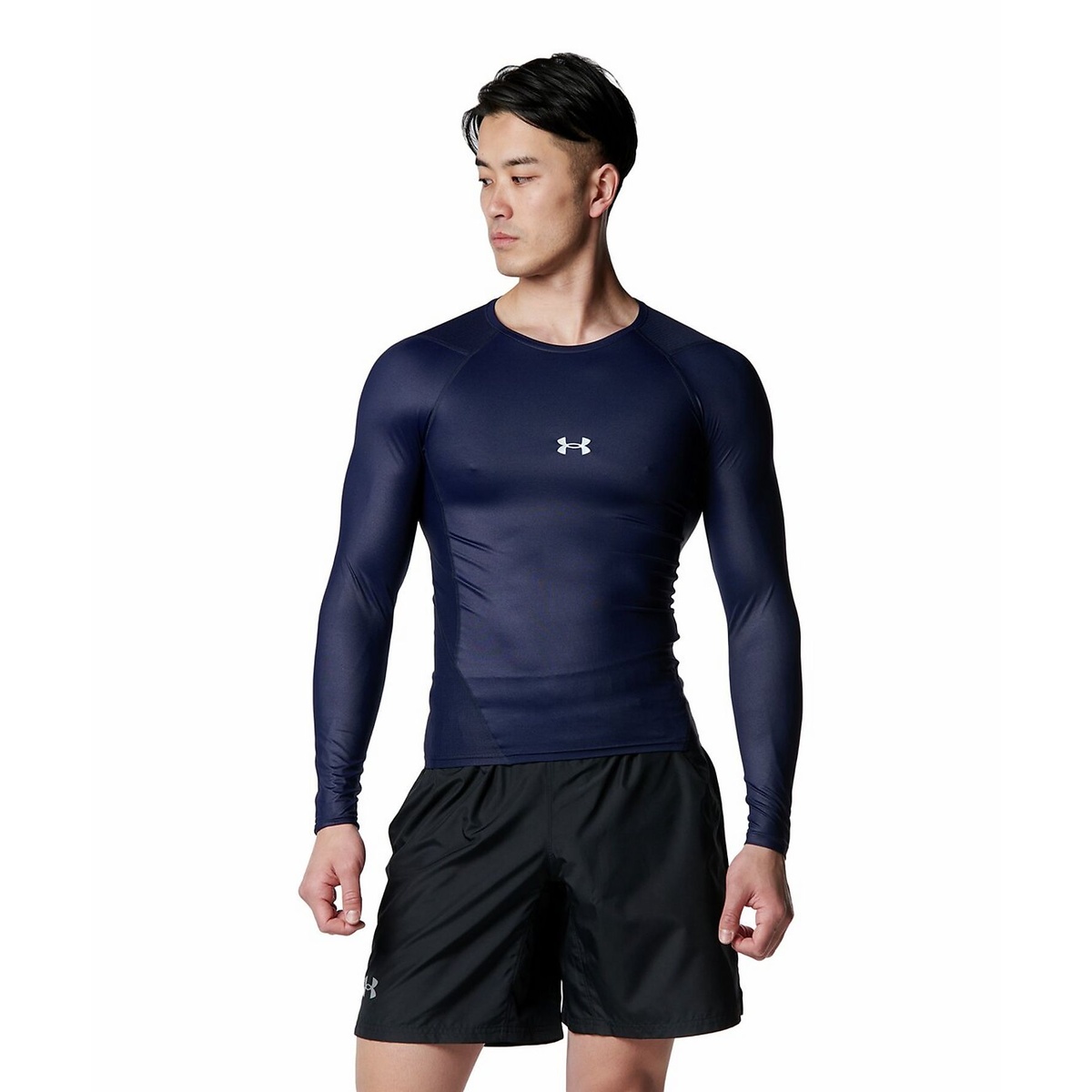UA ISO-CHILL COMPRESSION LONG SLEEVE CREW NECK SHIRT