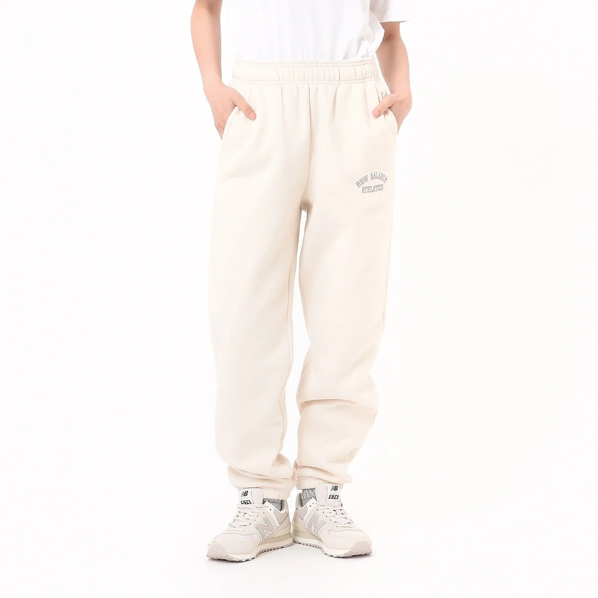 グラフィックフレンチテリーパンツ(裏起毛)