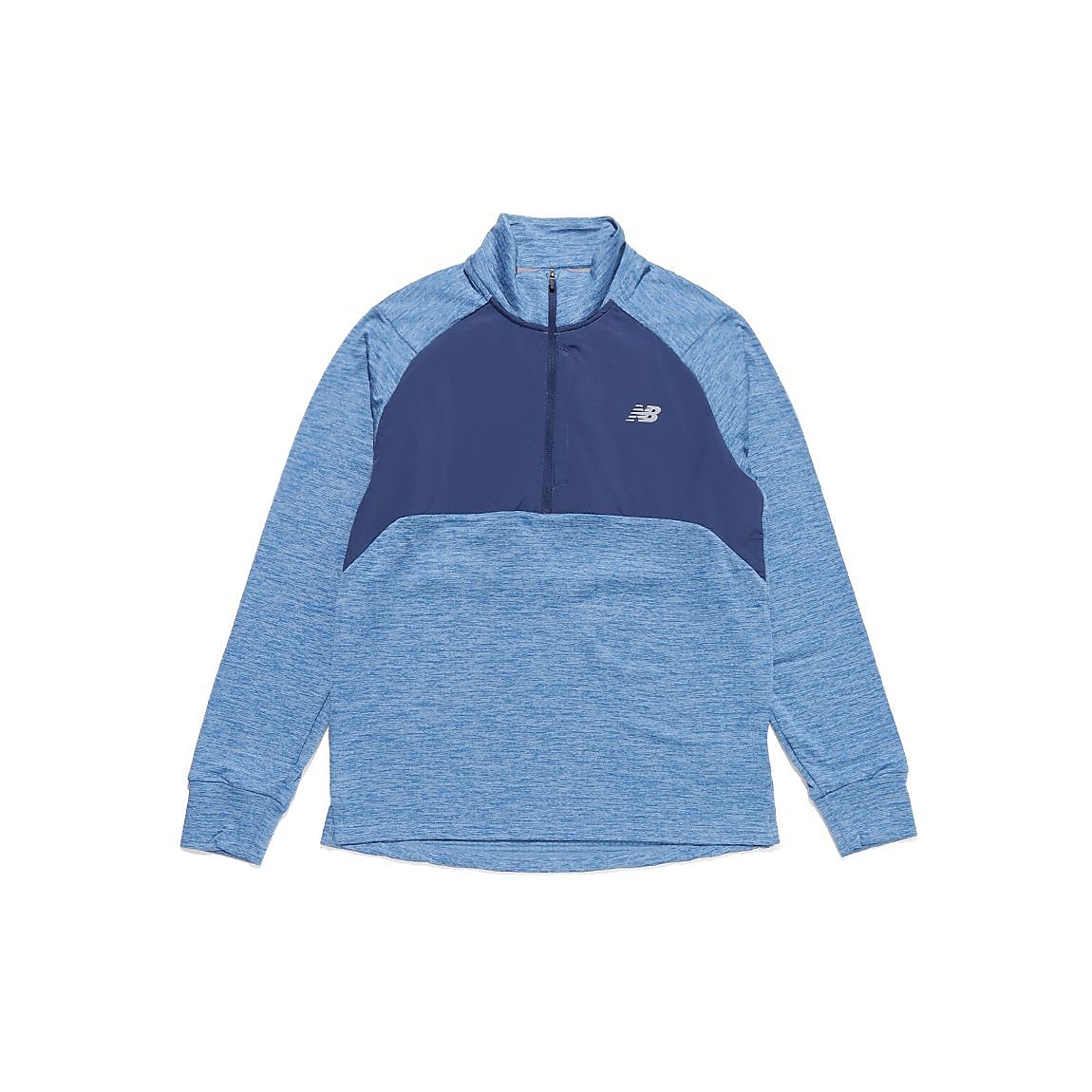 Heat Grid クオータージップトップ