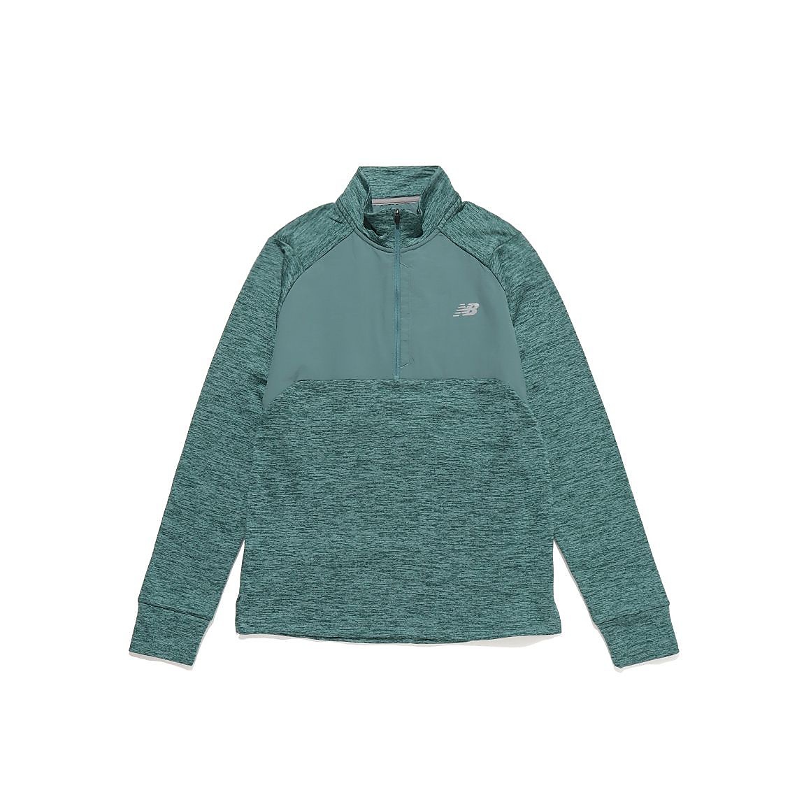 Heat Grid クオータージップトップ