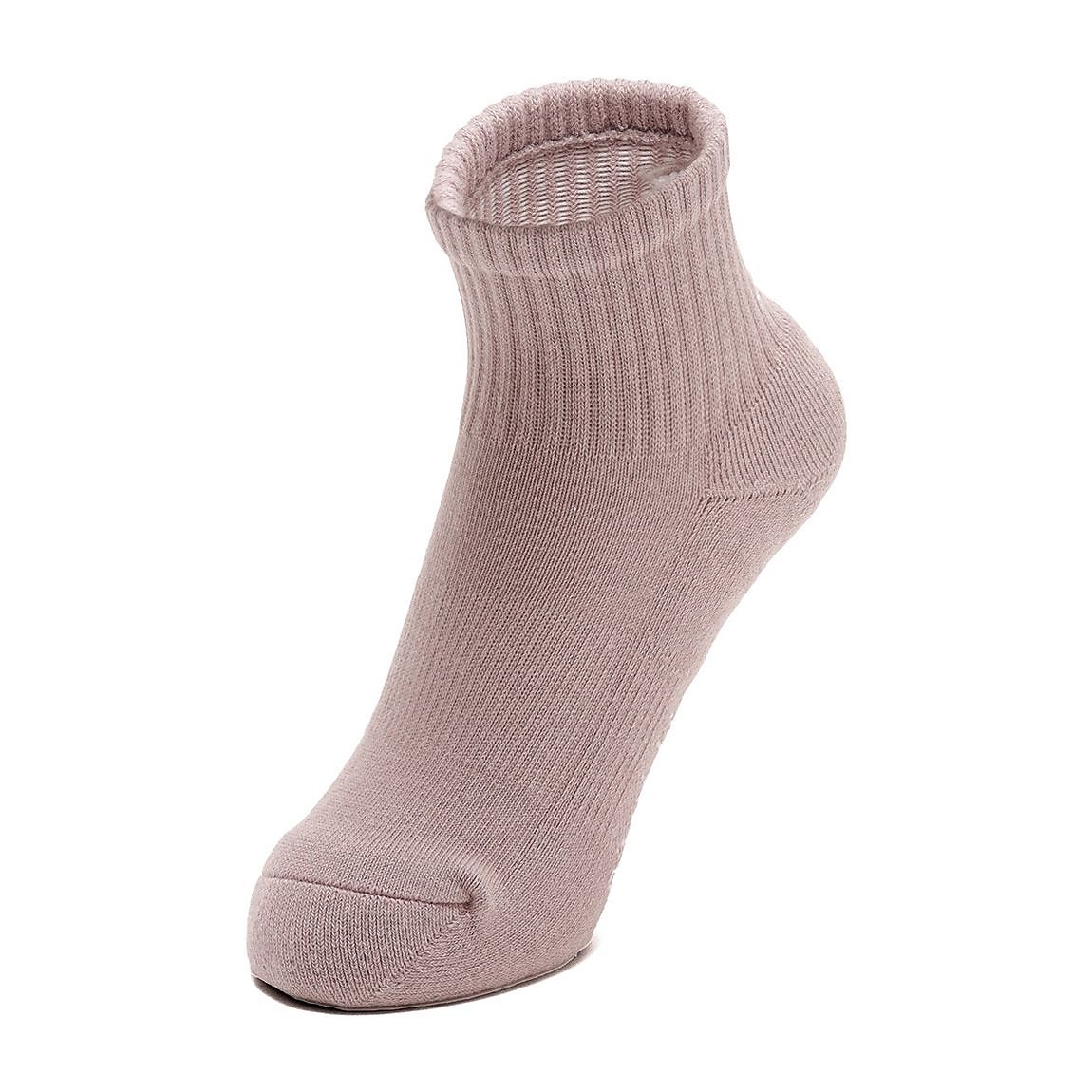 2足組パイル編 刺繍ソックス:ショート