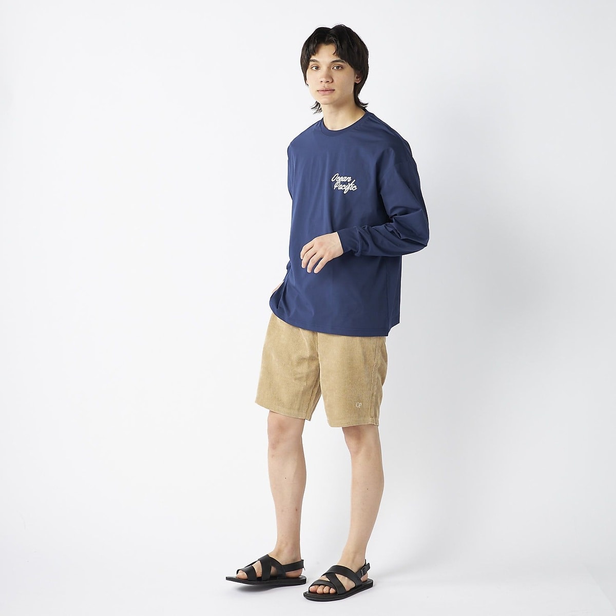 メンズOP長袖 UVTシャツ