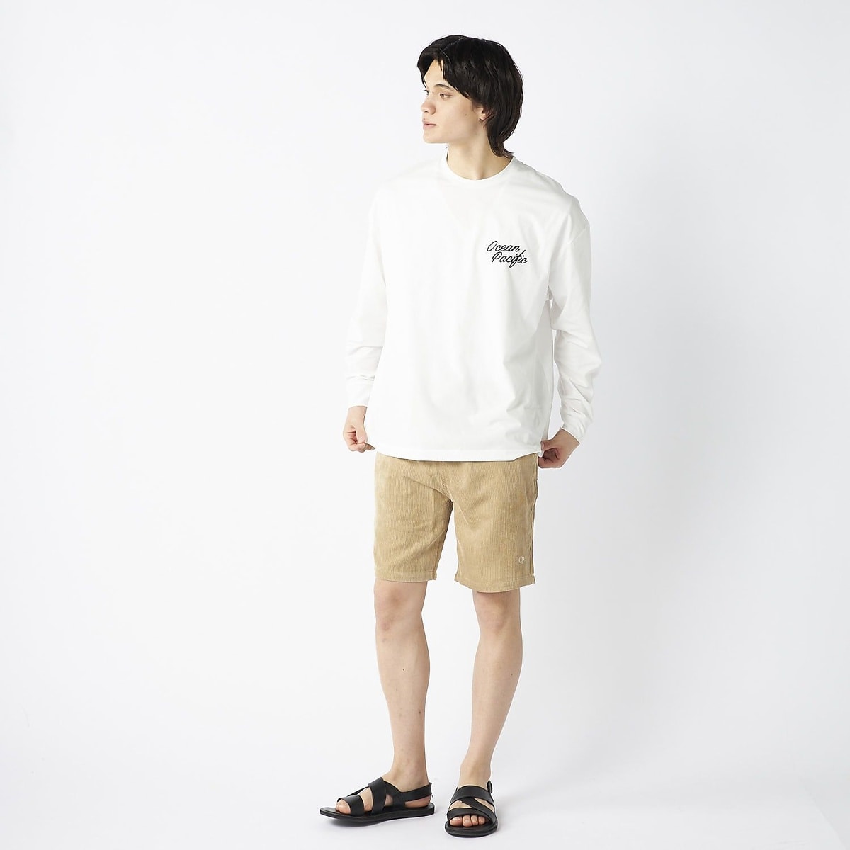 メンズOP長袖 UVTシャツ