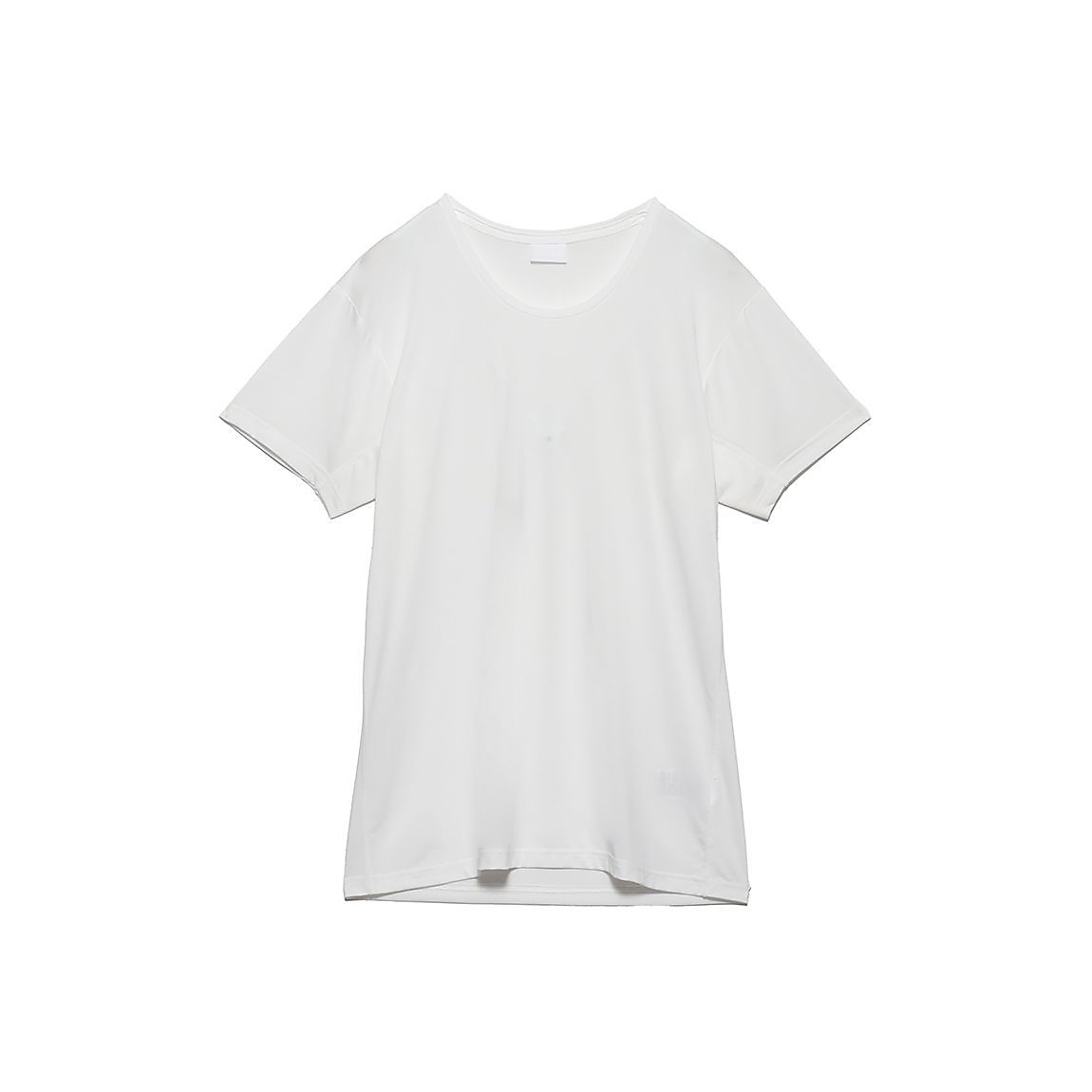 脇汗パッド付インナー Uネック半袖Tシャツ MENS