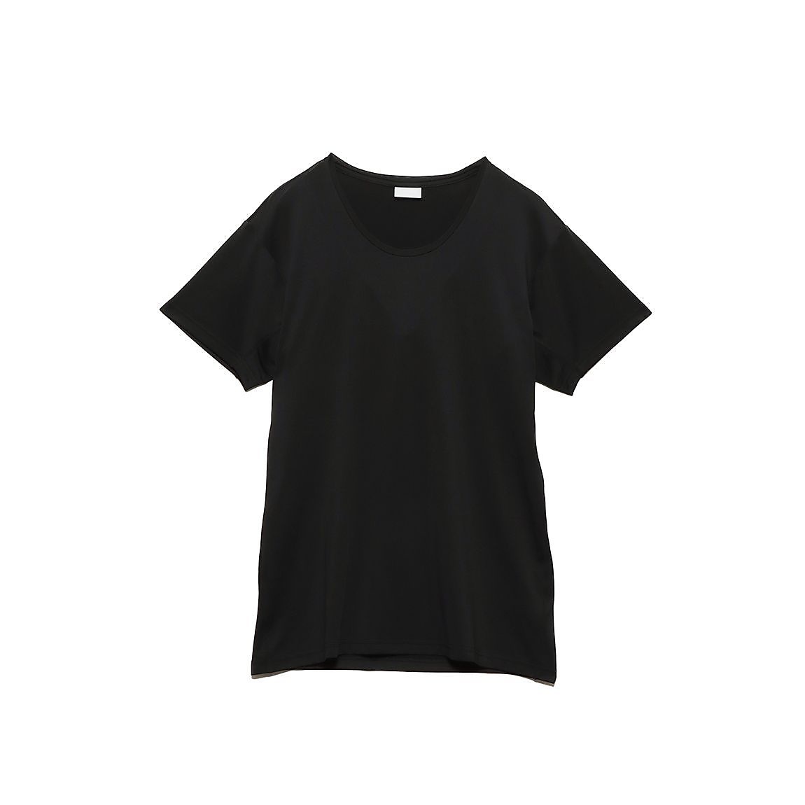 脇汗パッド付インナー Uネック半袖Tシャツ MENS