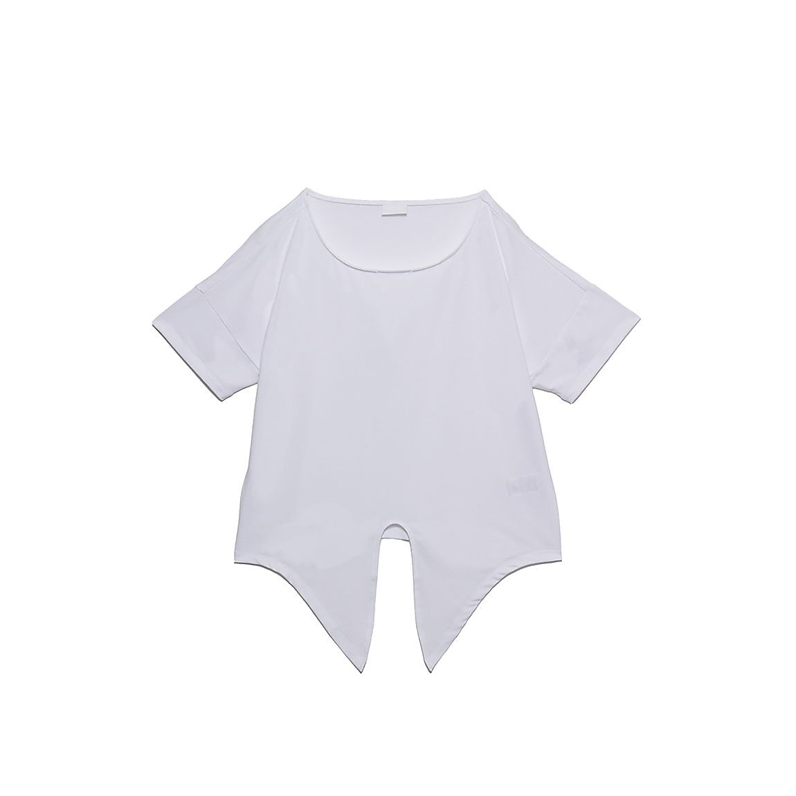 ポリエステルレーヨン天竺 ノットリボンTシャツ LADIES