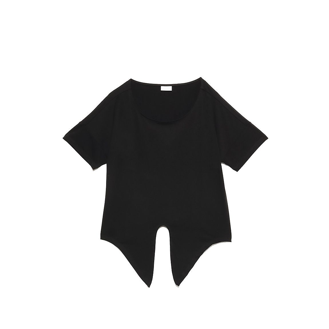 ポリエステルレーヨン天竺 ノットリボンTシャツ LADIES