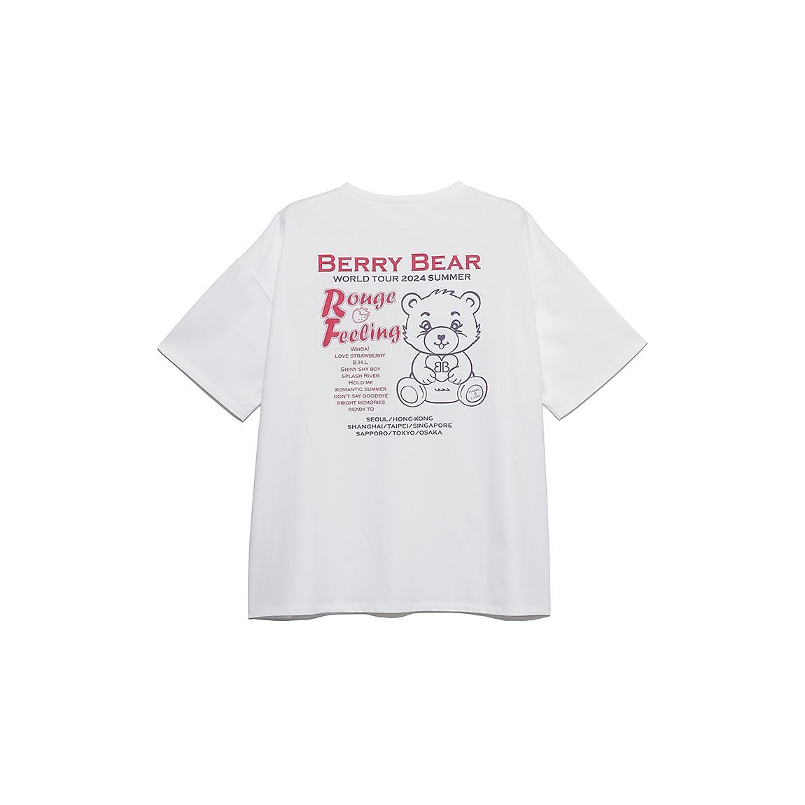 「Berry Bear」シリーズ ツアーTシャツ UNISEX