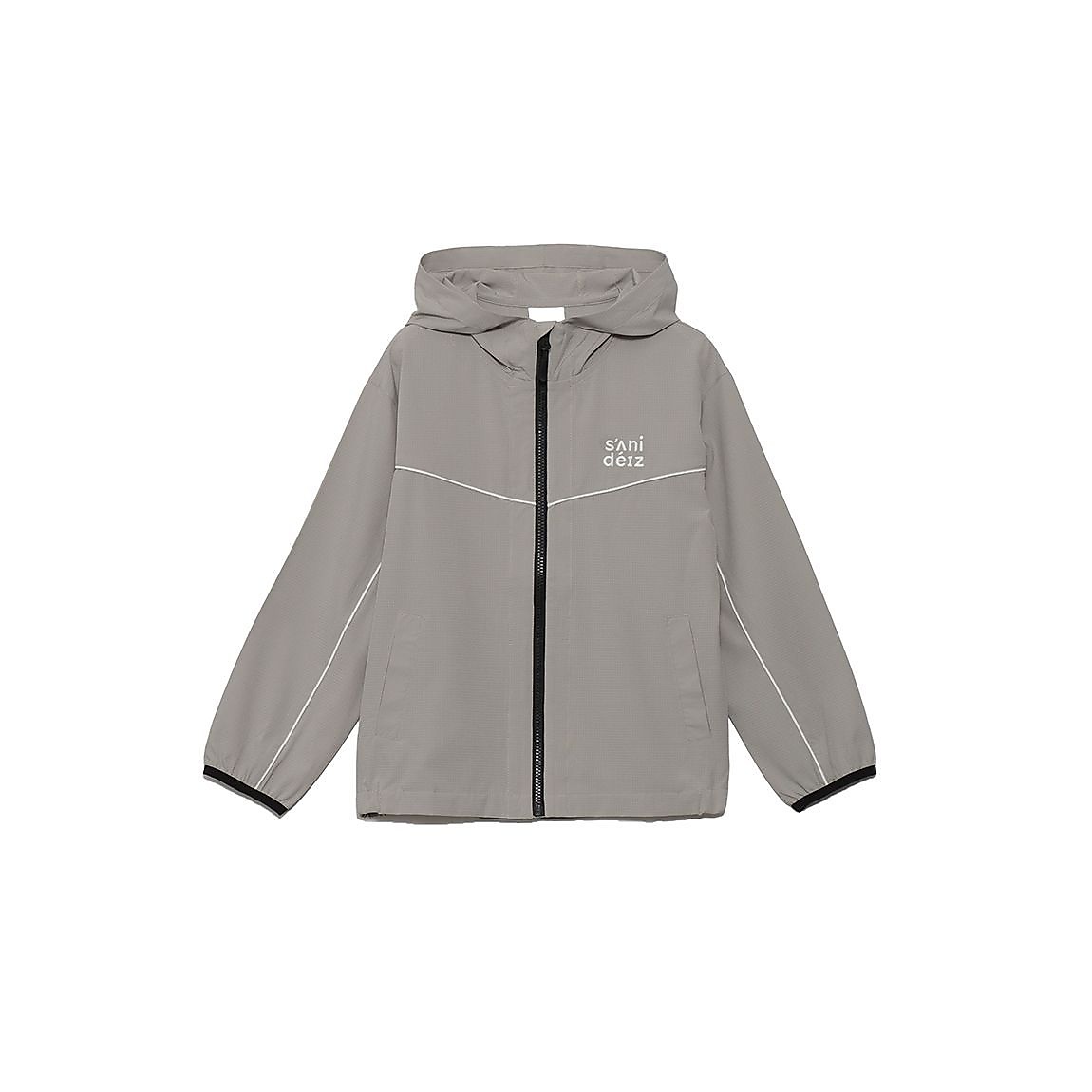 ソフトナイロンストレッチ フーディージャケット JUNIOR