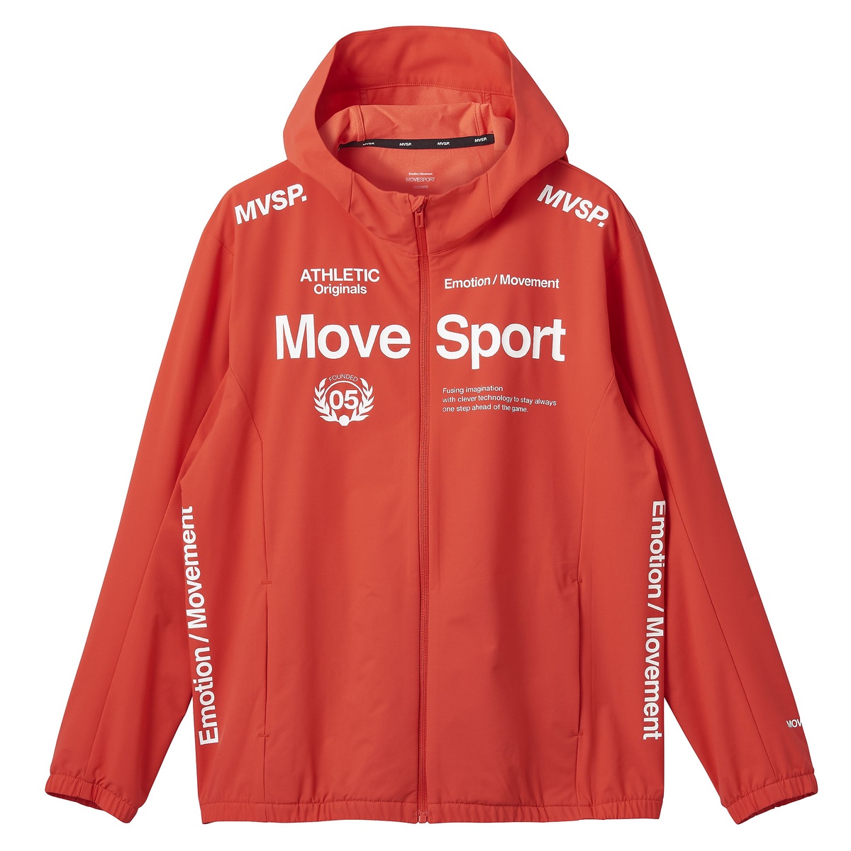 AIRY TRANSFER ライトウォーム オーセンティックロゴ フルジップフーディー