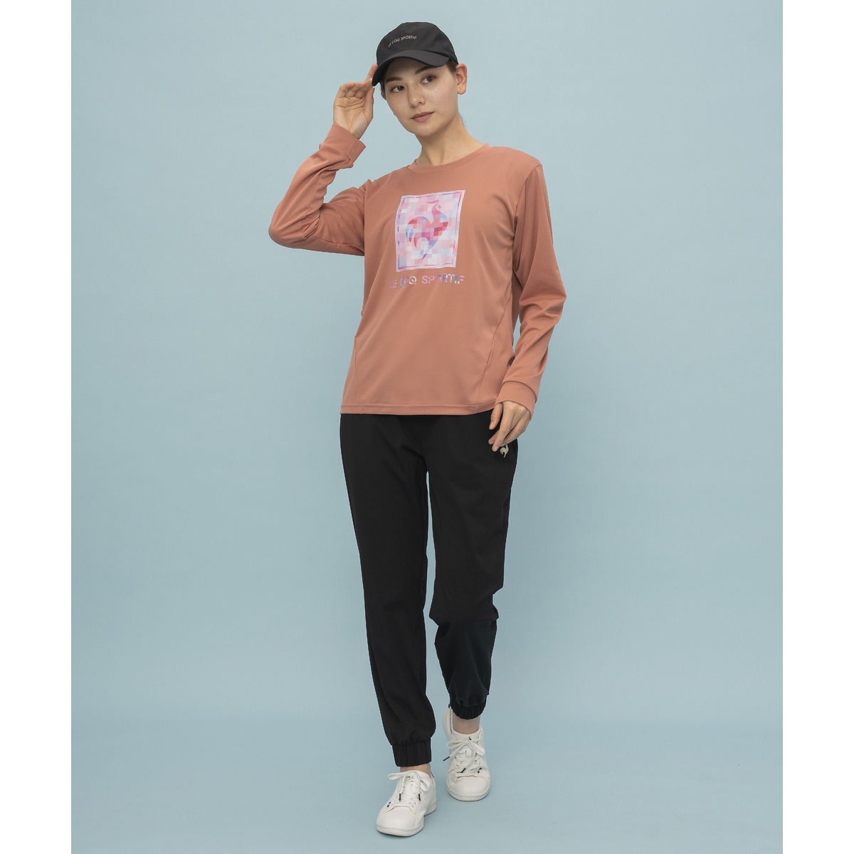 汗染み軽減長袖Tシャツ