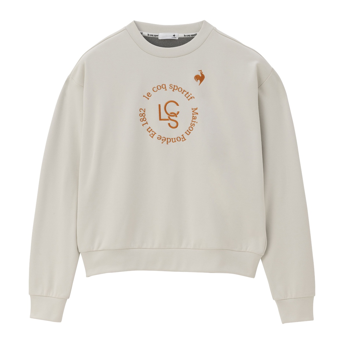 ヒートナビ ライトクルーネックスウェット