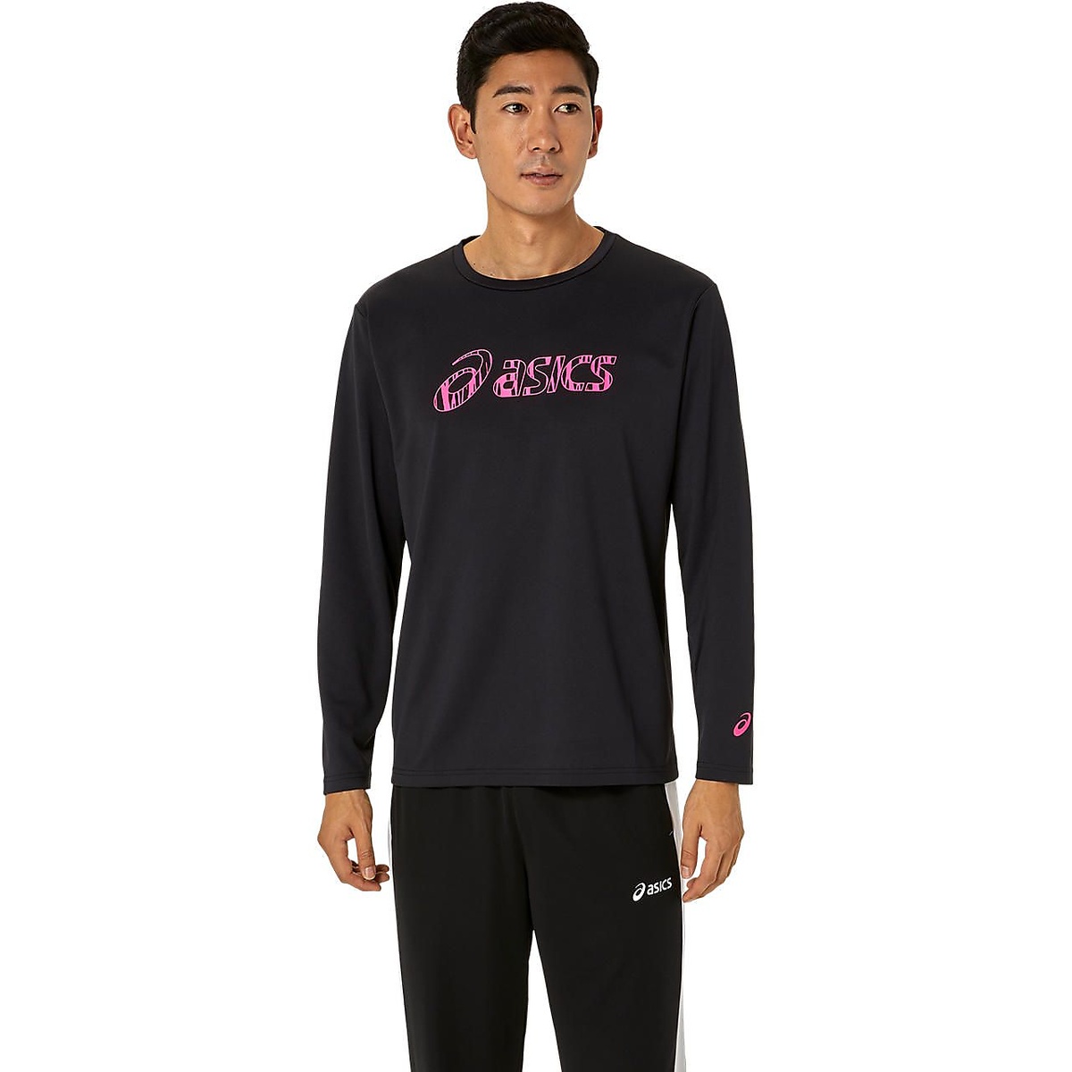 ドライビックロゴ長袖シャツ