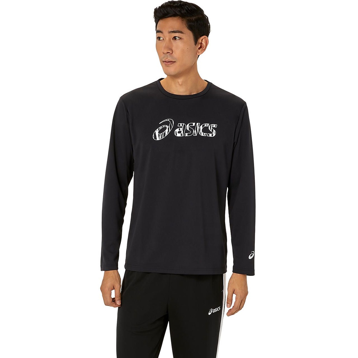 ドライビックロゴ長袖シャツ