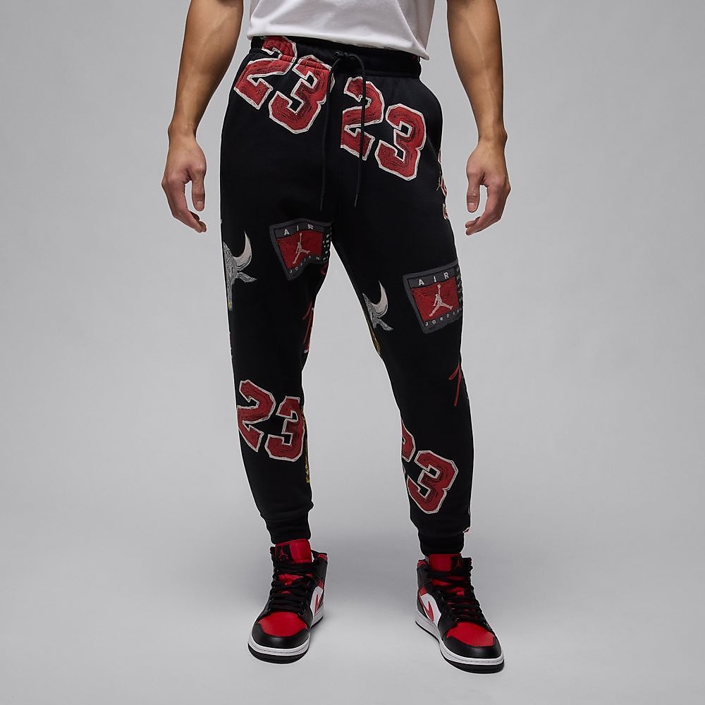 AS M J ESS AOP FLC PANT