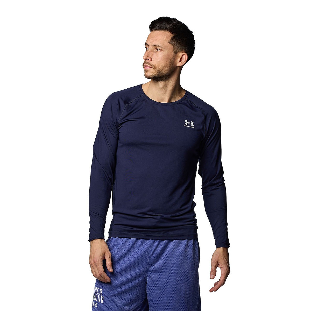 UA HEATGEAR FITTED LONG SLEEVE SHIRT