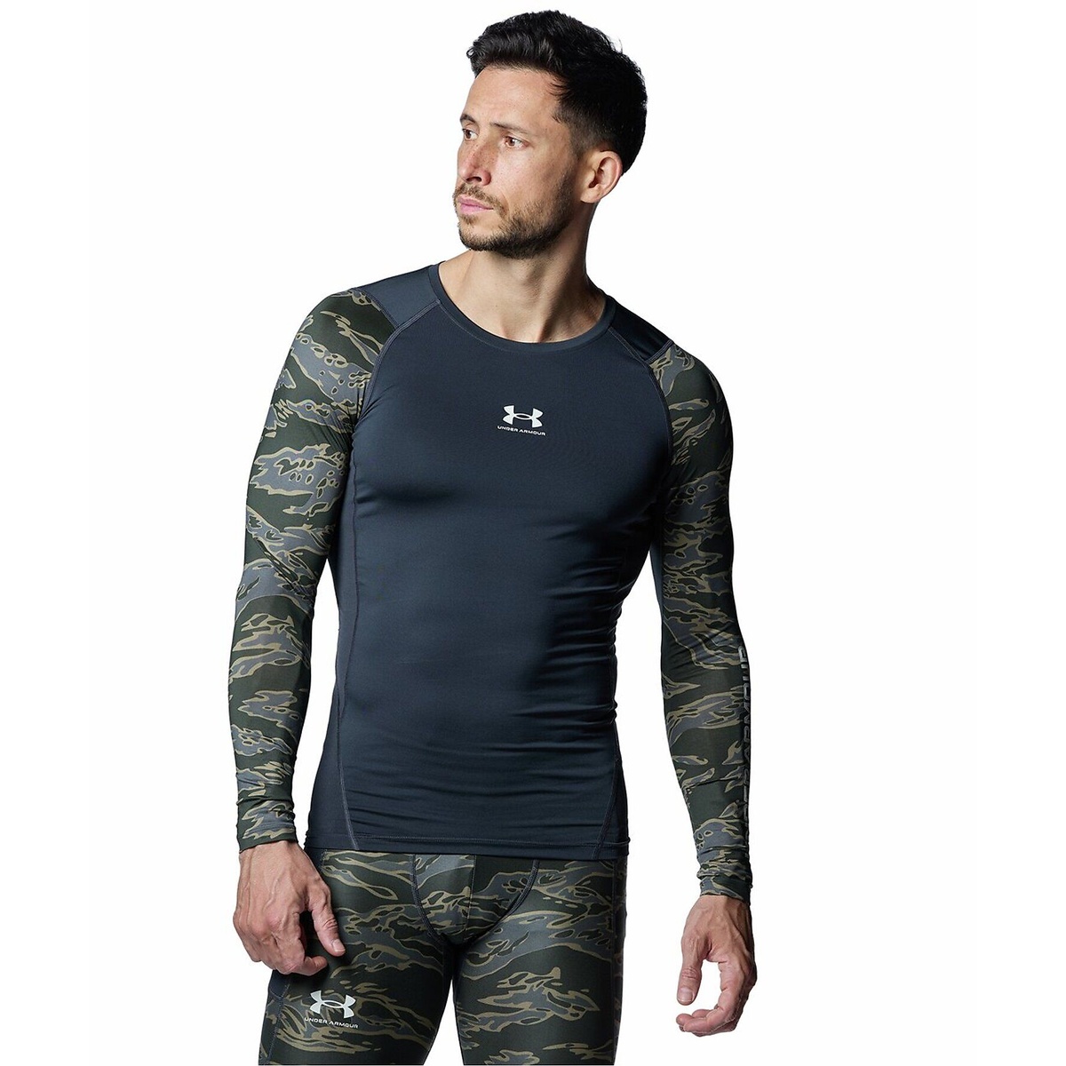 UA HG ARMOUR LS NOVELTY