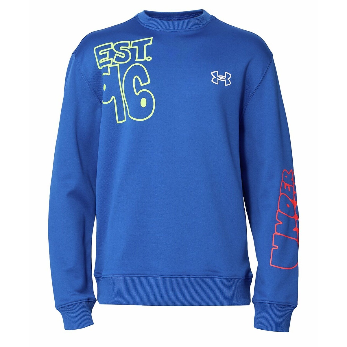 UA ARMOUR FLEECE GRAPHIC CREW