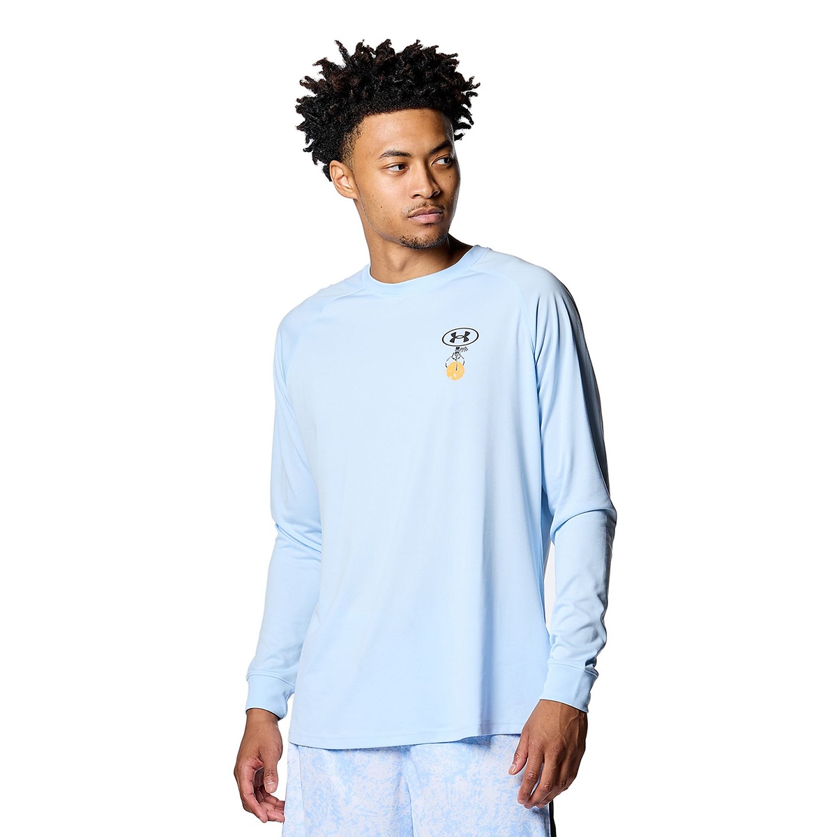 UA TECH GRAPHIC LS T-SHIRTS