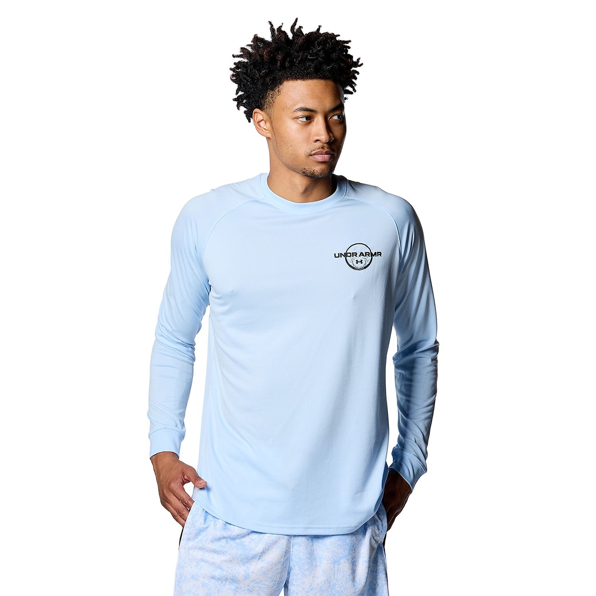 UA TECH LOGO LS T-SHIRTS