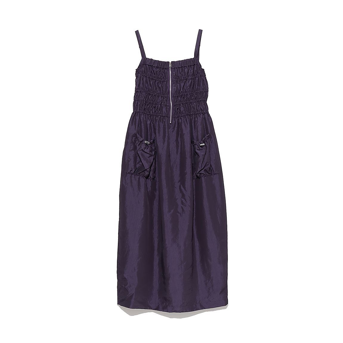 シャーリングワークワンピース