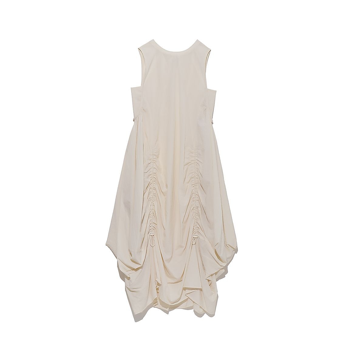 リサイクルナイロンギャザーワンピース