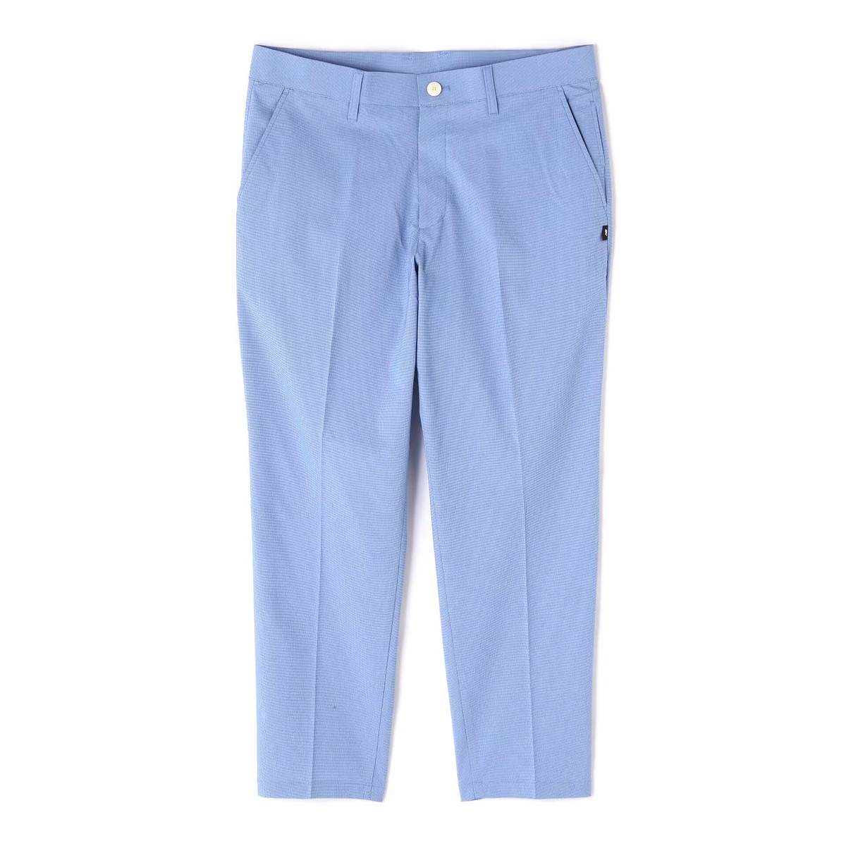 M　マイクロハウンドトゥース　ワイドクロップドパンツ　SP