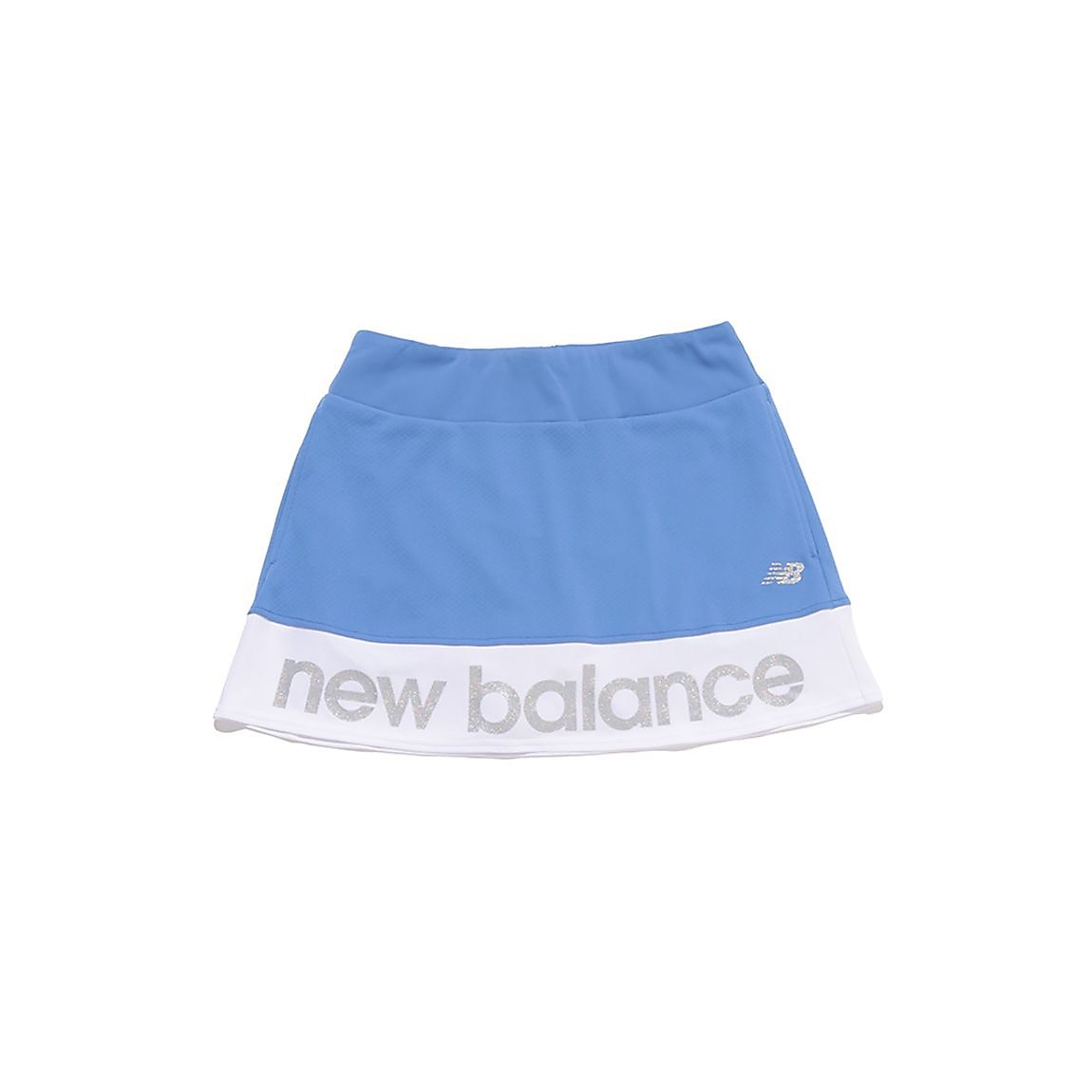 W　ドビーチェック　ペチ付きジャージースカート　SP