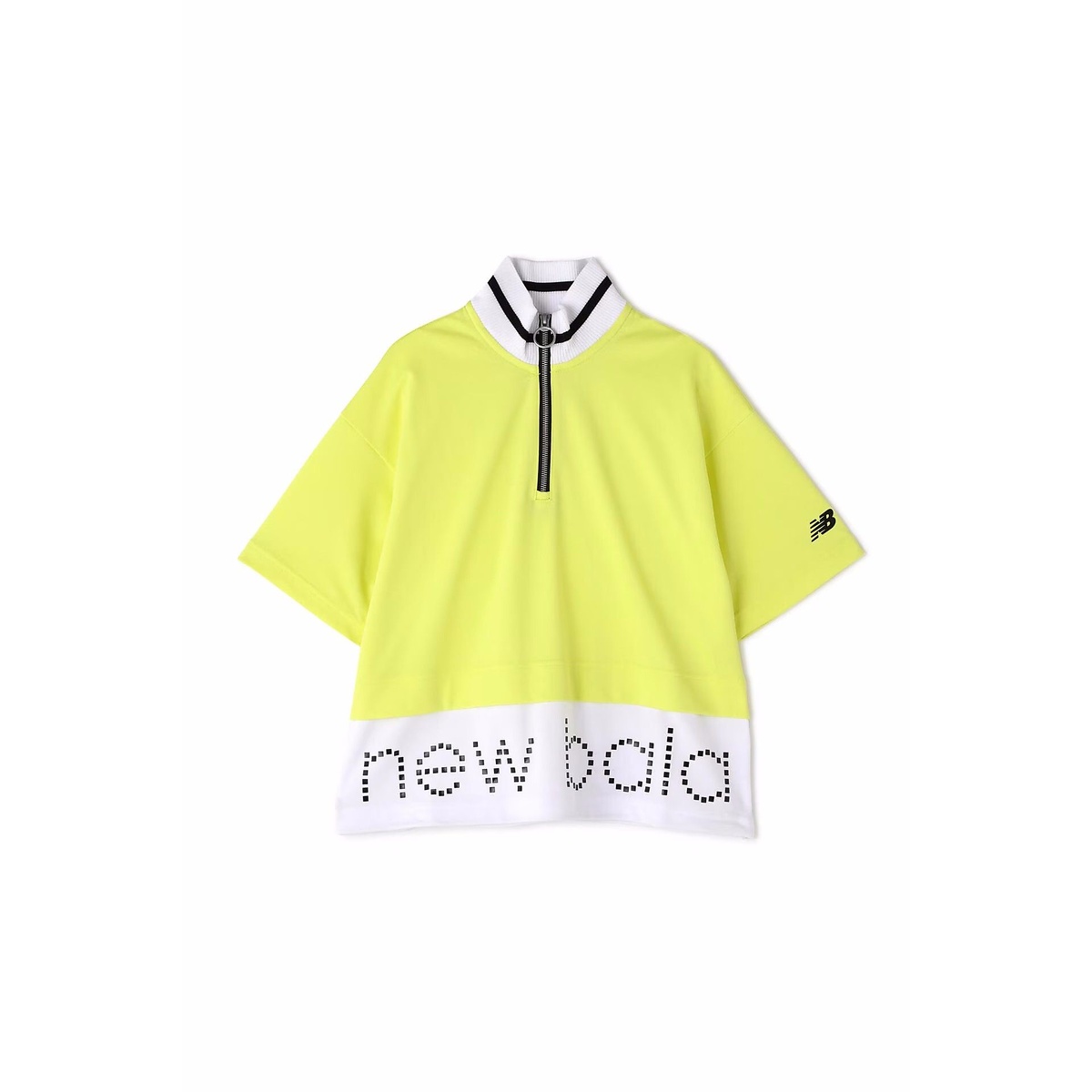 W　ツイルジャージー　ライトスウェットハーフジップPO　SP