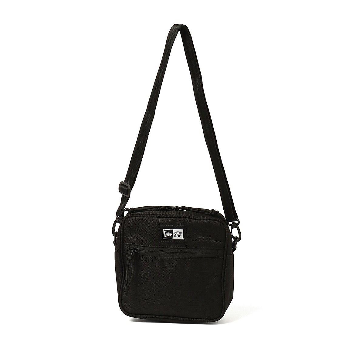SQUARE SHOULDER POUCH BLK