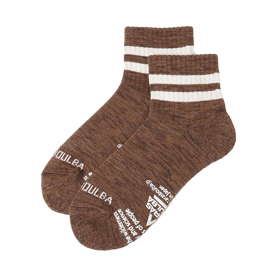 レディース ラインローゲージショートソックス