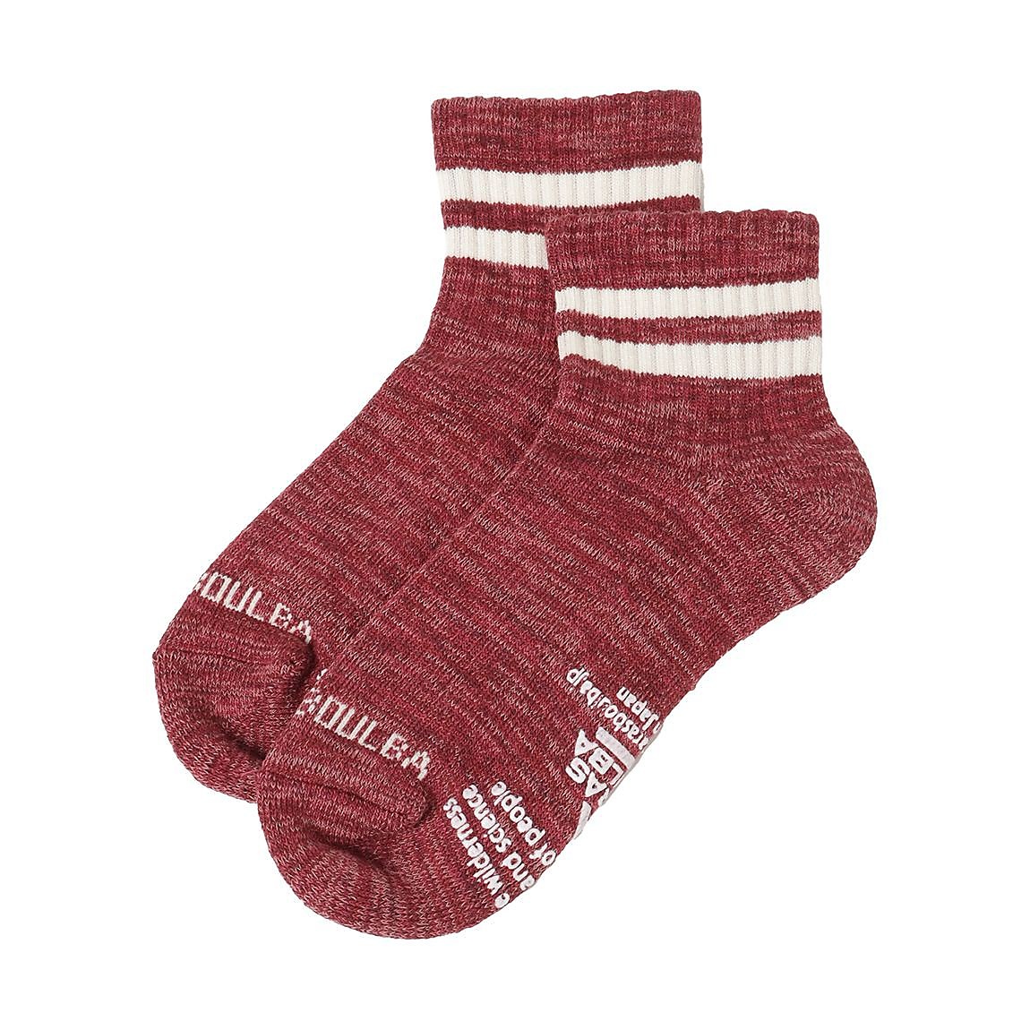 レディース ラインローゲージショートソックス