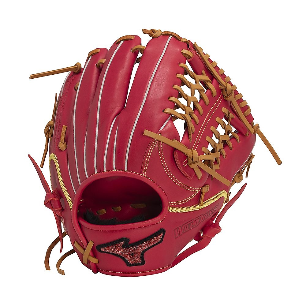 軟式用WILLDRIVE RED(ウィルドライブ レッド) U-Plus 投手×外野:サイズ12