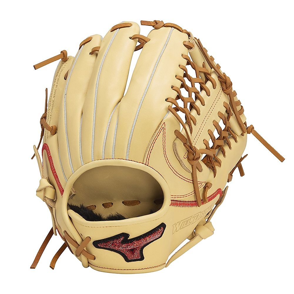 軟式用WILLDRIVE RED(ウィルドライブ レッド) U-Plus 投手×外野:サイズ12