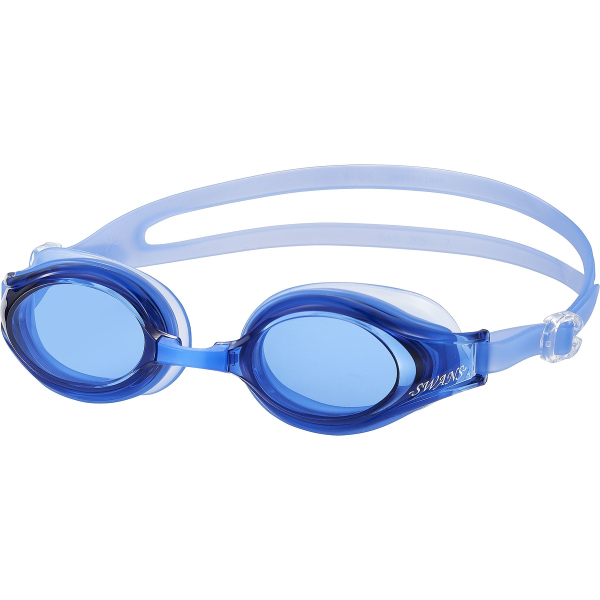 フィットネスゴーグル　(女性用　肌にやさしいシリコーンクッション＆ベルト)