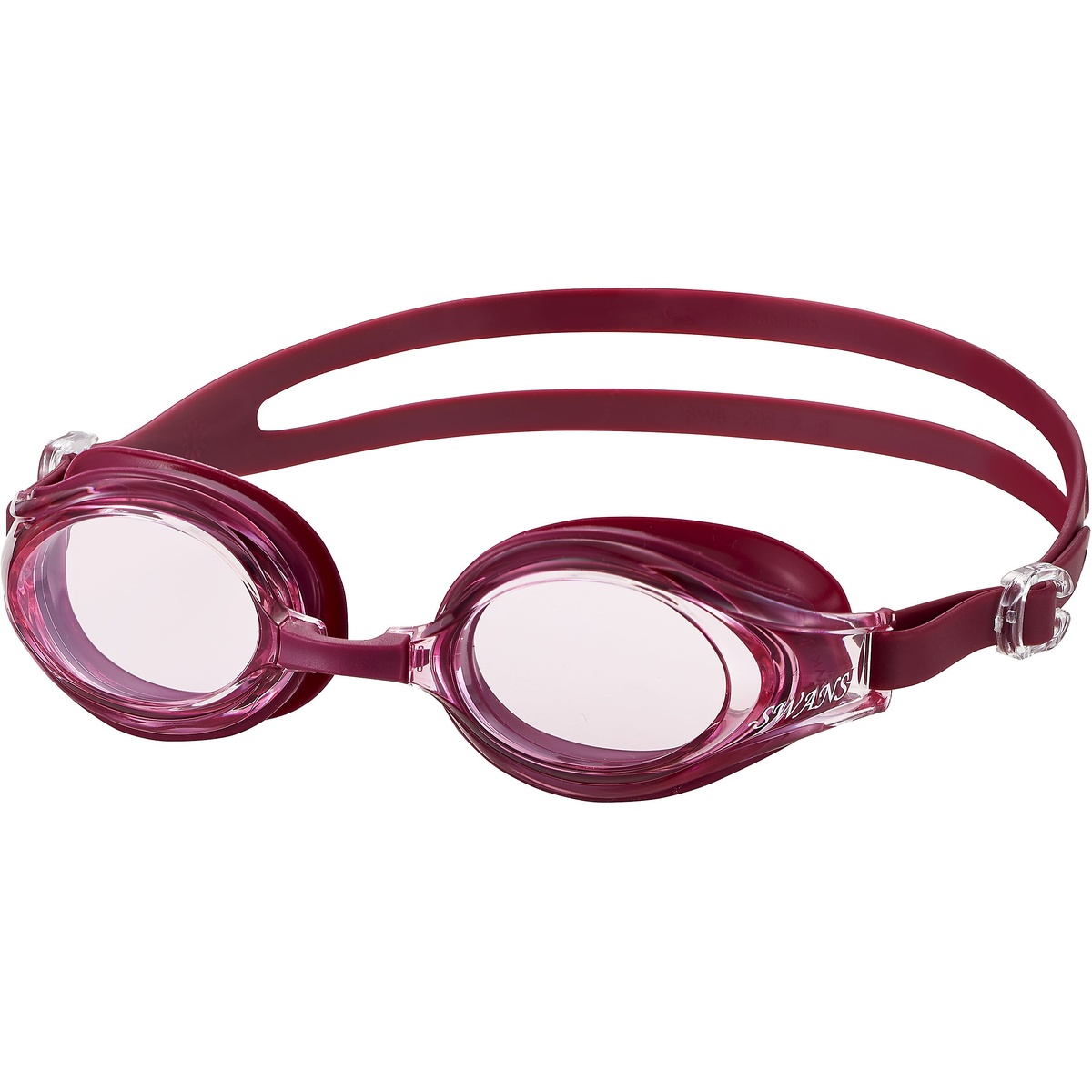 フィットネスゴーグル　(女性用　肌にやさしいシリコーンクッション＆ベルト)