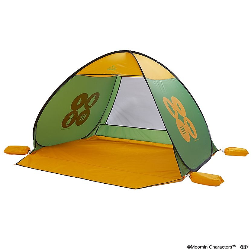 ポップアップサンシェード グリーン(ムーミン)