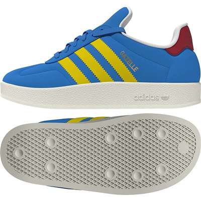 ブライトブルー/イエロー/ベタースカーレット